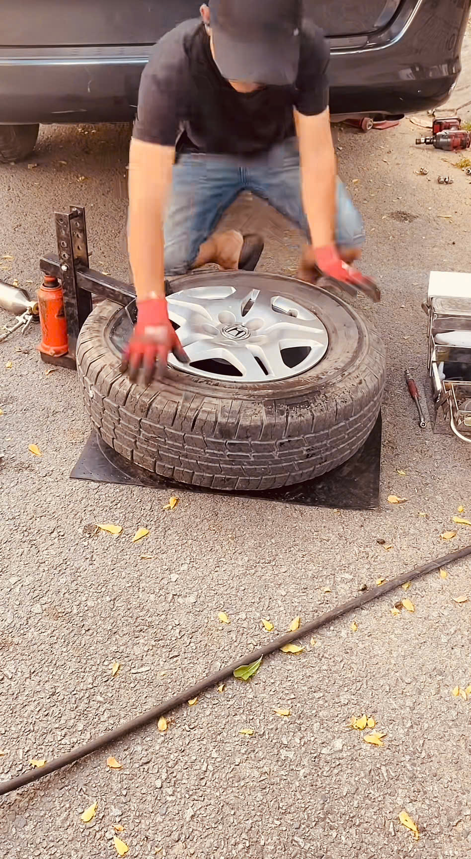 Vá lốp ô tô lưu động 24/7